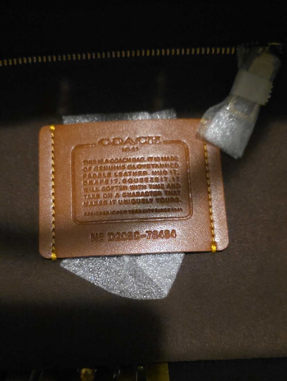 Coach 1941 Troupe Tote in the Colorblock (Chalk Multi) colorway. - Picture 4 of 15